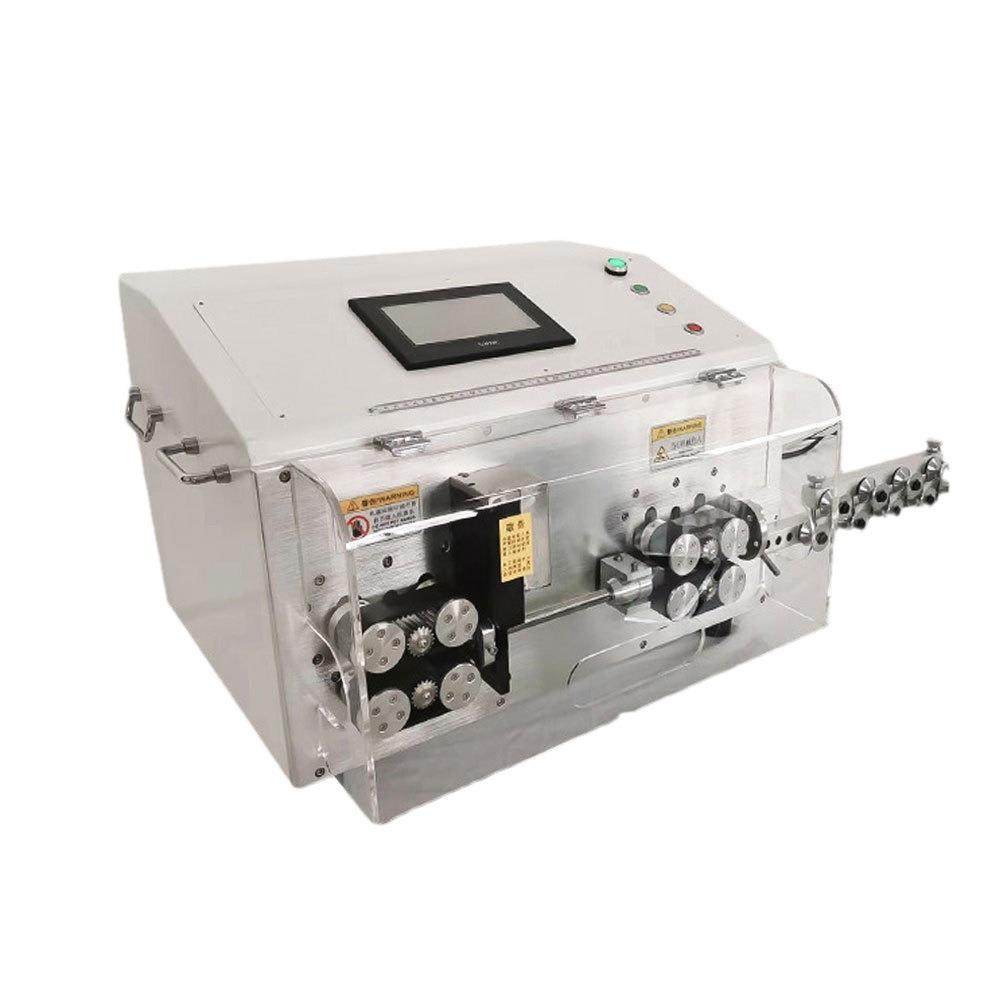 全自动电脑剥线机大电缆线护套线下线裁线机剪线180平方剥皮设备