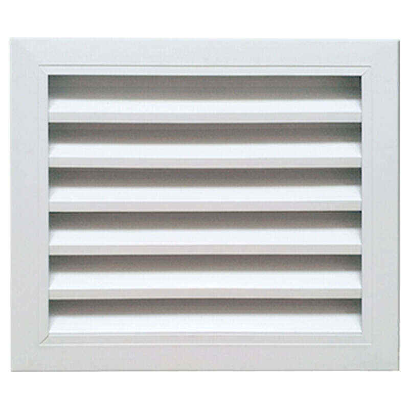 百页通风窗铝h合金百叶室外通风口防雨百叶窗风机防雨罩空调主机