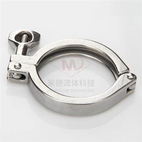 卫生级快装卡箍304/201不锈钢接头夹头抱箍快速接头端头卡扣管夹