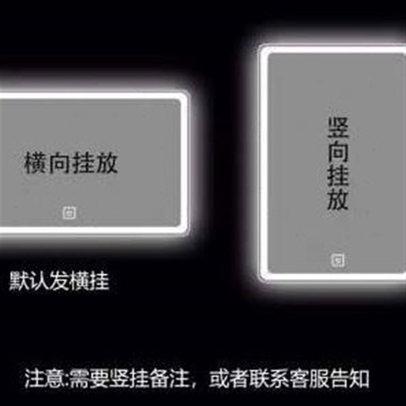 智能浴室镜柜防雾挂墙式实木镜柜卫生间除雾带灯化妆镜白色简约