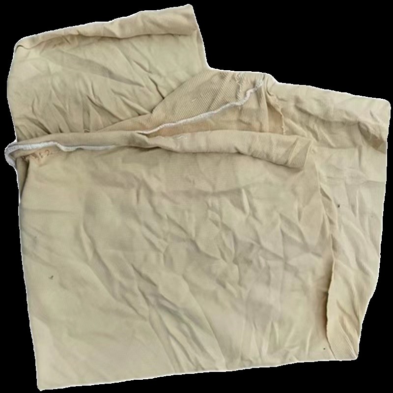 纯棉浅色擦机布全棉工业抹布不掉毛不掉色吸水吸油大块碎布破布头