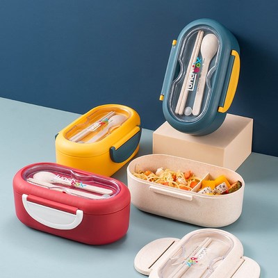 饭盒微波炉加热专用上班族分格轻便带餐具便携日式寿司餐盒便当盒