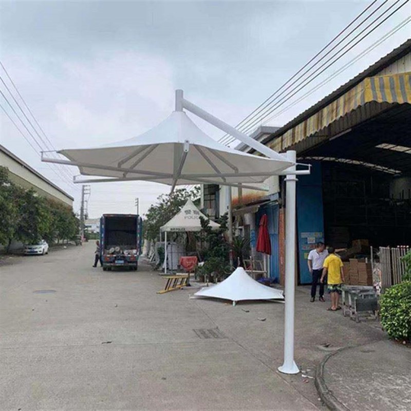 膜结构景观棚张拉膜吊伞公园景区广场遮阳雨棚户外凉亭雨篷景观棚