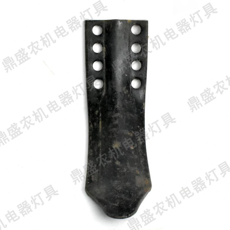 铧机刀沟犁犁头旋耕机农配件小开中旋耕机犁体刀片间加厚犁尖犁小