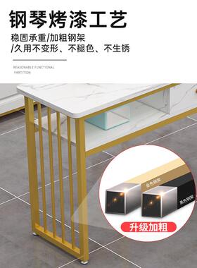 时网红美甲桌椅套VWL装简约经型美尚店甲桌子日式单济双人美甲台