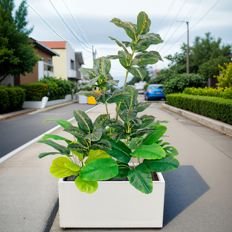 仿真植物组合盆景简约景观橱窗花园摆件室外花槽假树装饰家居装扮