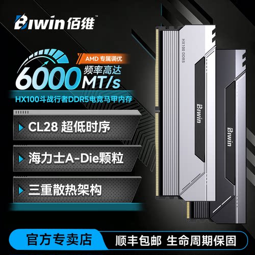 佰维HX100台式机内存条