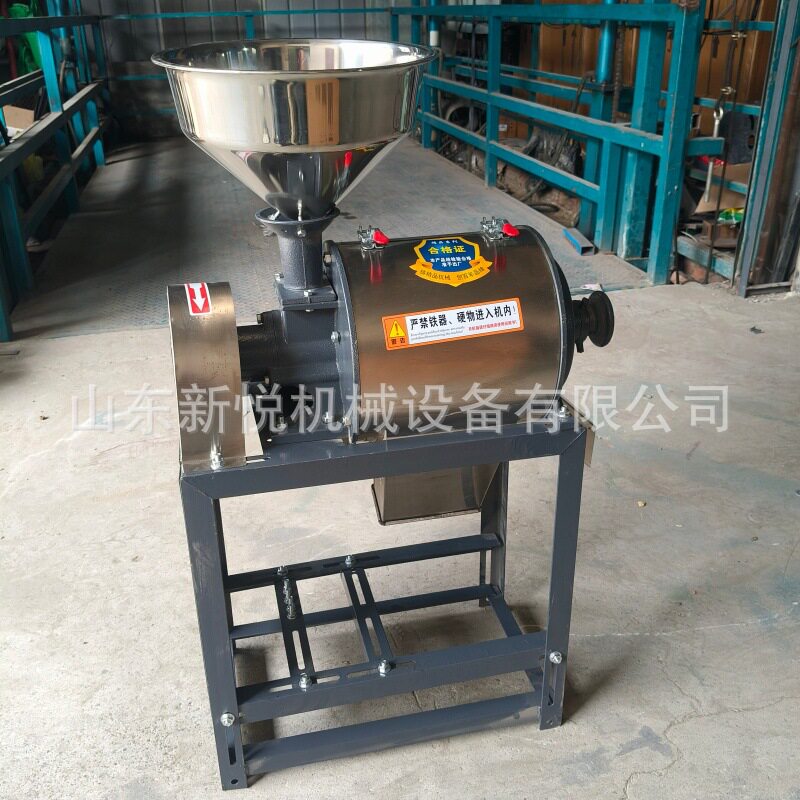 小型家用打米机小型去麸皮磨面机小麦面粉小型加工机械厂家