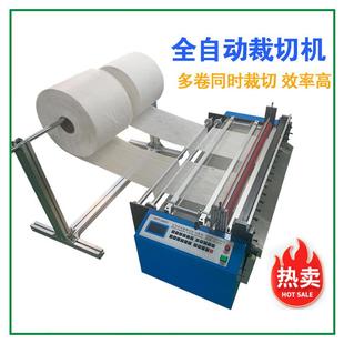 电脑全自动横切机 切片机 牛皮纸分条裁切机 PET膜皮革切膜机