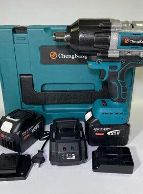外贸(3/4轴)锂电无刷电动扳手2406M+1800N +?15串电池包(MT插口)