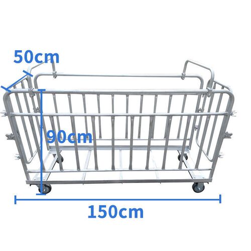 猪笼子称猪笼抓猪专用笼新款可拆卸笼转运车小猪母猪笼带轮子特厚