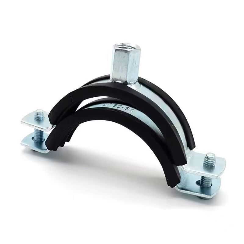 金属管卡重型排水管吊卡子50PPR管箍75PVC加厚90 125墙卡抱箍铁皮