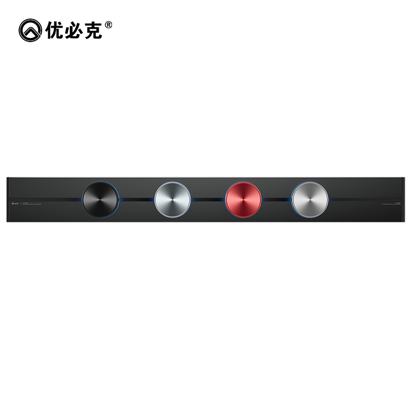 优必克可移动电力轨道插座滑轨滑动式厨房导轨明装插排拖线板