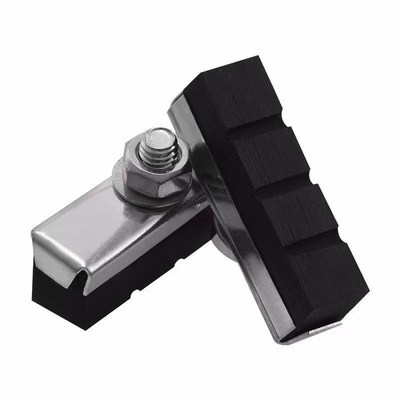 自行车刹车皮16/20/24/26寸单车前刹皮飞车山地车越野车黑色闸皮