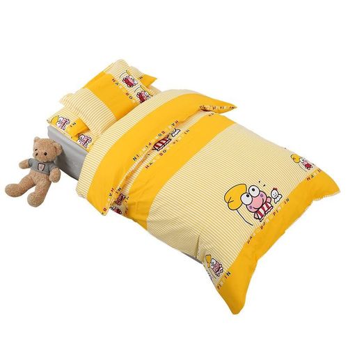 货源厂幼儿园被子六件套儿童全棉被褥套宝宝午睡三件套冬被加厚