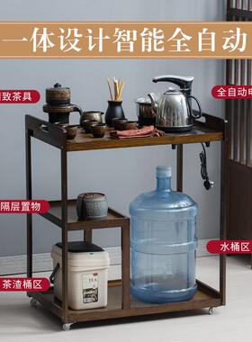 移动茶台家小用阳台简车茶具套装小茶台烧水壶一体式茶桌夫茶FIQ茶几