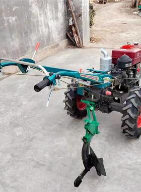 马力PXU手扶拖拉机配套双铧犁铧式犁山土地岭5地翻土松土1培开沟