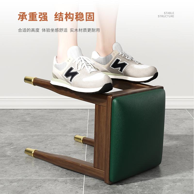 客厅凳子木凳子家软包方凳结实凳子茶几高凳简用约凳坐553凳餐小