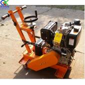 297机手切推式 沥青路机面开槽混凝土路面裂缝切割水泥地面槽机