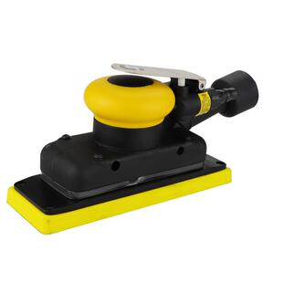 气动磨干磨机汽车机腻子气打磨机震动式打磨带孔底BNY盘自吸尘款