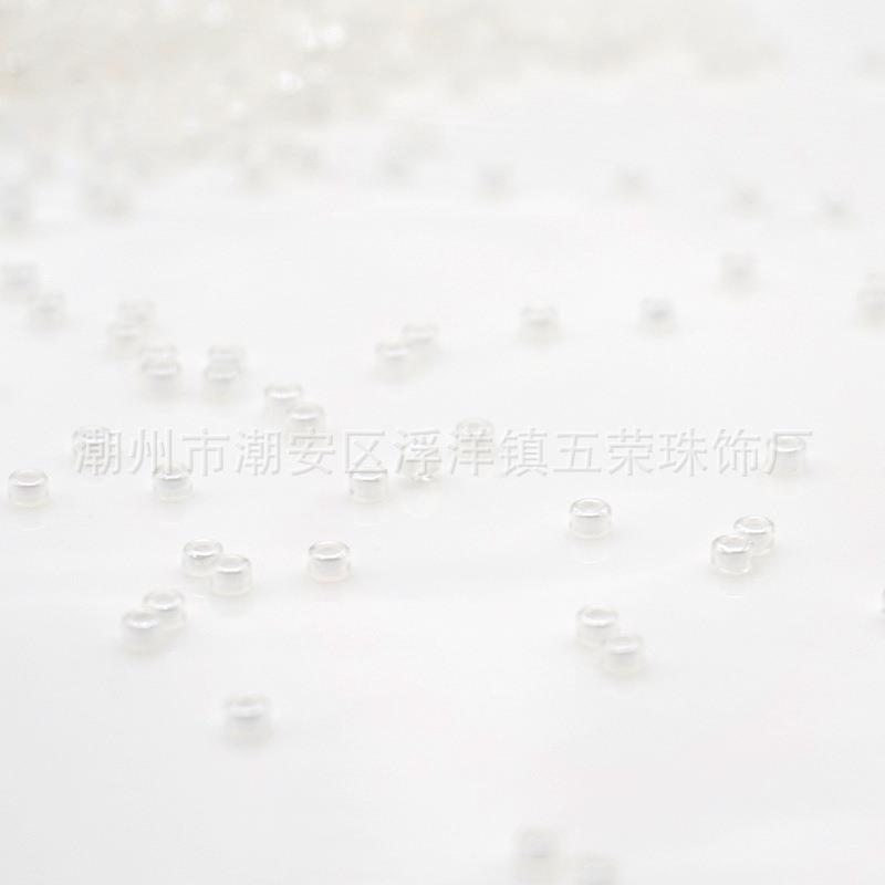 WR-12绣电玻璃米珠机绣装玻璃散珠脑机珠盘珠服饰品BPF辅料