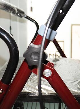 老年双轮单手推车老年购物人可叠可坐买菜助步车轮收纳YIR家用耐