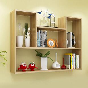 厅上客置物架壁挂装饰创意架免打孔VJF厨房吊墙柜酒架卧书室面