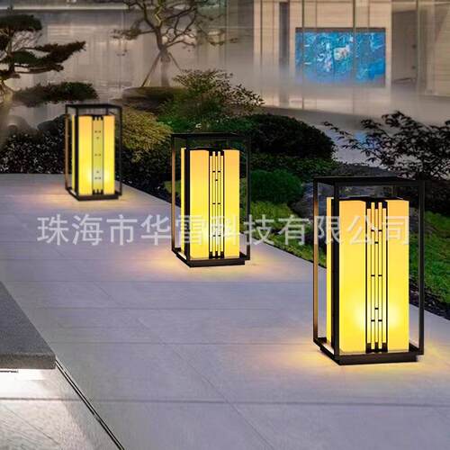 户外灯C-3.12L观ED太阳灯能草坪防区水方形景灯小别墅庭院灯市电