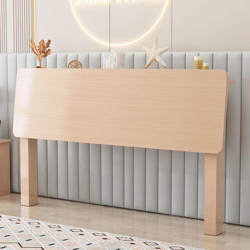 木实木床头欧式简约无巴结榉床头靠米背板板LBK双人榻榻床头单买