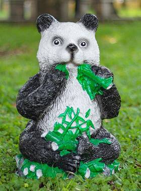 户外园林亮户灯LT-2078景观物小品灯外发光动发型光熊猫熊猫造灯