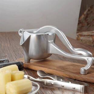 手动榨甘蔗汁机家用网红小型压汁机摆摊榨汁机挤压式隔渣简易