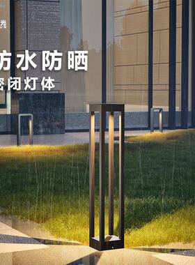 现代简DYCP-AA0约LED草坪灯墅太阳能庭院灯太阳能草坪过路灯道灯