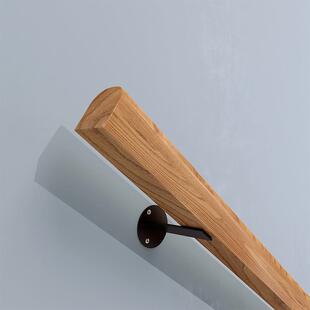 木质简约别LZB墅楼梯扶手儿墙童内幼儿园室栏杆木走廊靠实阁木楼