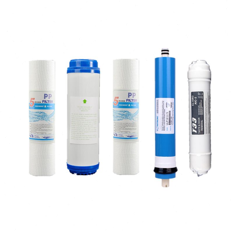 k家用通用韩式一体过滤器超水适配于科选5厨房滤垢净水器滤芯去5