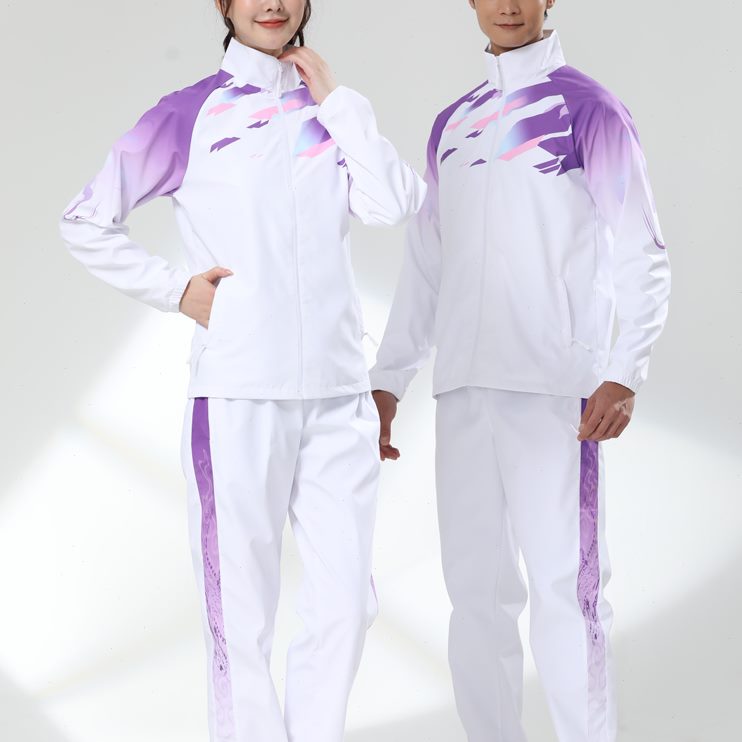 高中生工间操团体操表演服体操运动套装初中长袖装广播合唱演出服