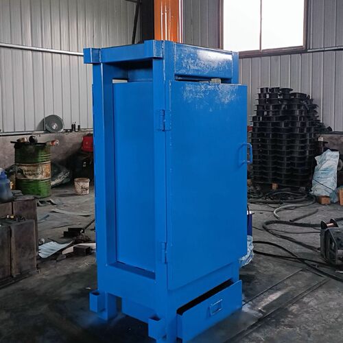 油漆桶液压打包机小型油桶大桶压扁机打包尺寸65x65长宽