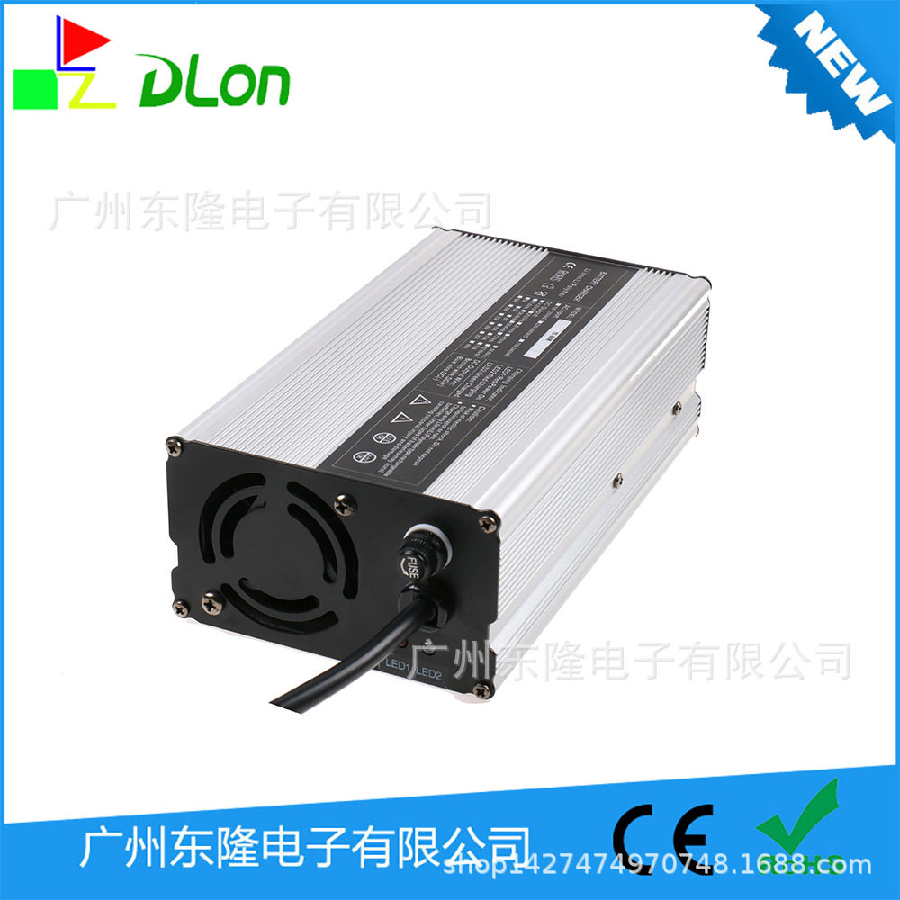 东隆600W高尔夫球车智能充电器48V10AYamahaPlug雅马哈头