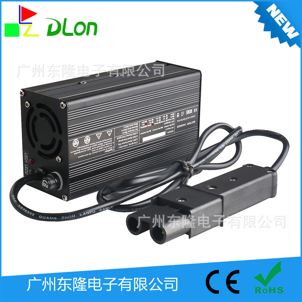 400W48V6A高尔夫球车雅马哈头全自动智能脉冲修复充电器