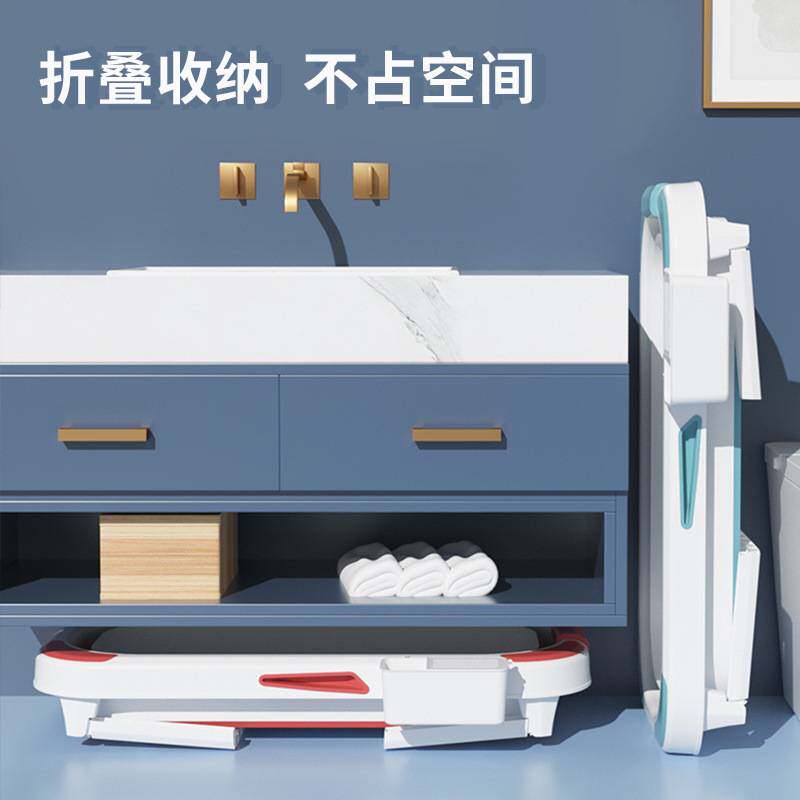 老年人洗澡盆沐浴桶单成人泡澡桶儿童特大号宝宝洗澡盆浴桶
