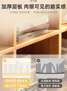 书子架HQU阅置物架地格子柜客厅简易柜储物柜多落层书本收纳读矮