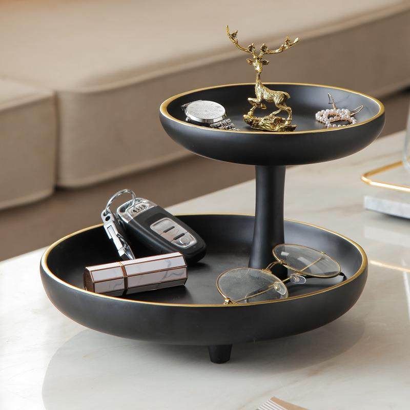 新中式入户玄关放钥摆创意客轻厅茶件几桌面收纳匙托11zp1955盘奢,家居饰品,装饰摆件,淘宝优惠券,粉丝福利购,淘宝优惠卷