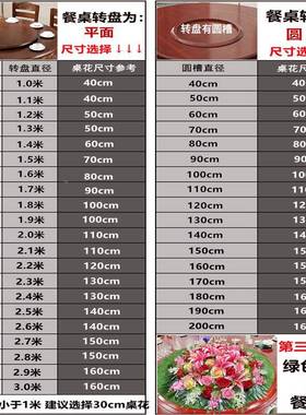 端酒店大15296圆桌中间摆餐桌花摆花仿真花包厢件圆形转假花高装