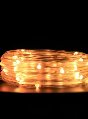 亚SWK野马逊爆款GB幻彩管点控管子灯水灯营灯LRED灯串庭院装饰灯