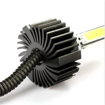 新款大功率12V汽车用COB前雾灯 日行灯 LED灯泡 改装车灯厂家