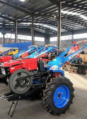 农用121型扶手扶动拖马拉机家用两轮手拖拉机15力BGSF-120电启手