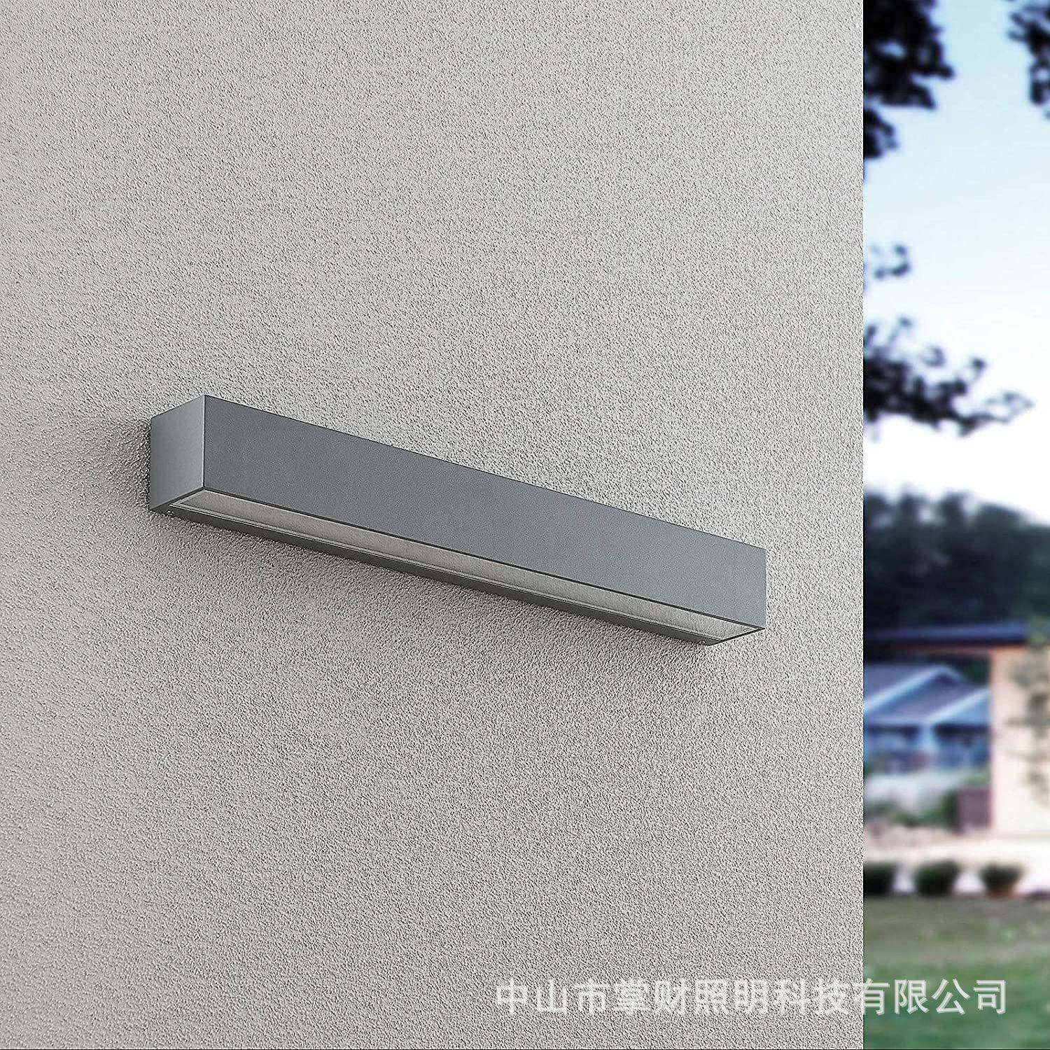 户外L道E灯D防水条壁灯长室外庭院楼梯墙过灯别墅阳台高亮大门灯