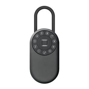 户外防水密码指纹挂锁通通锁app智能电子锁远程开门防盗锁盒