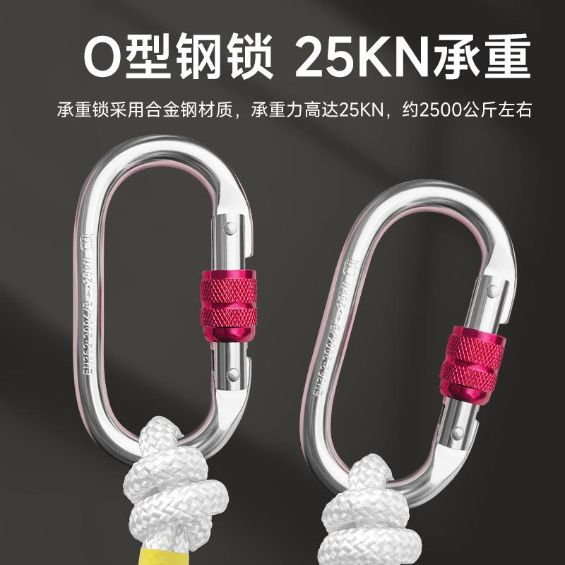 子高层逃跑缓降器家用速他F97J7MJH降绳应急救生高楼钢绳丝芯其中