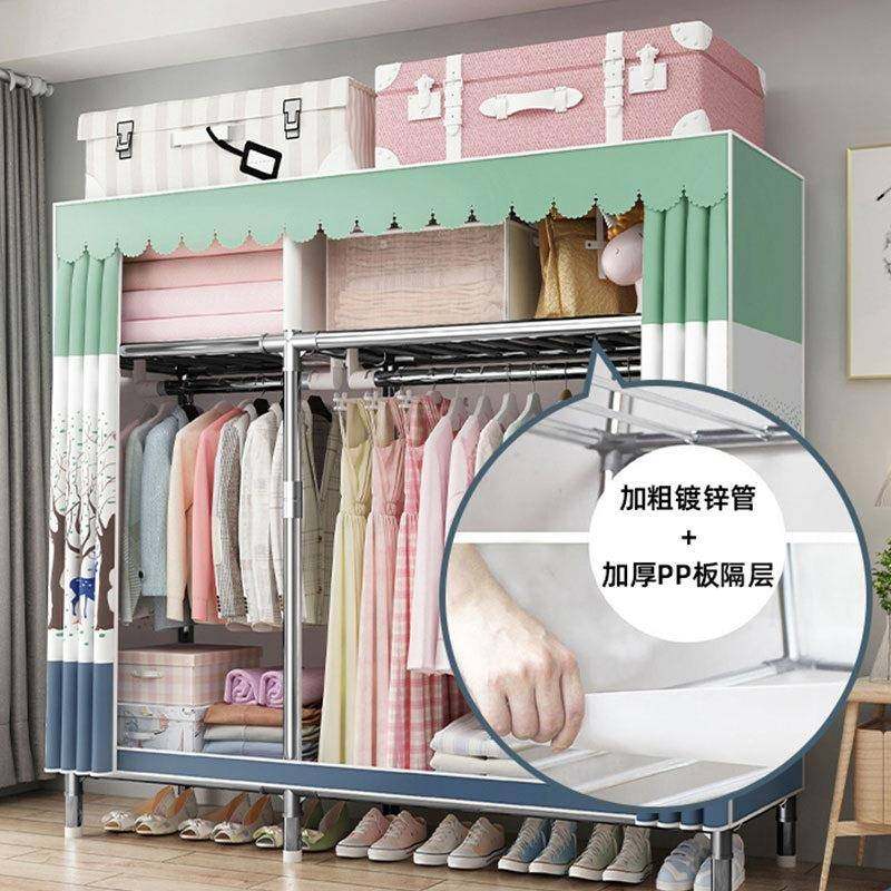 衣柜约简易结实布衣柜家BK-001用卧室组出租房舍用装单人收宿纳简衣橱,影音电器,DIY配件,淘宝优惠券,粉丝福利购,淘宝优惠卷