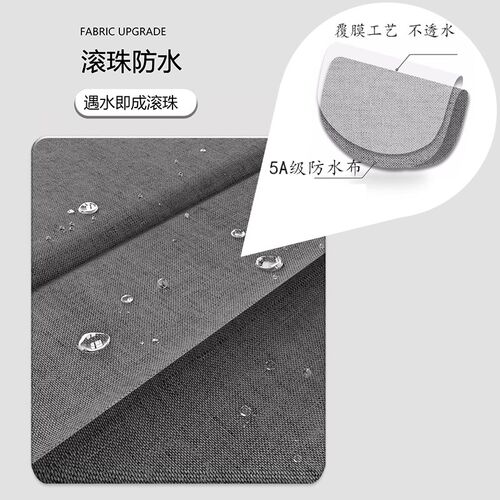 折叠浴帘套装免打孔浴室防水布淋浴房磁吸干湿分离隔断帘防水防霉